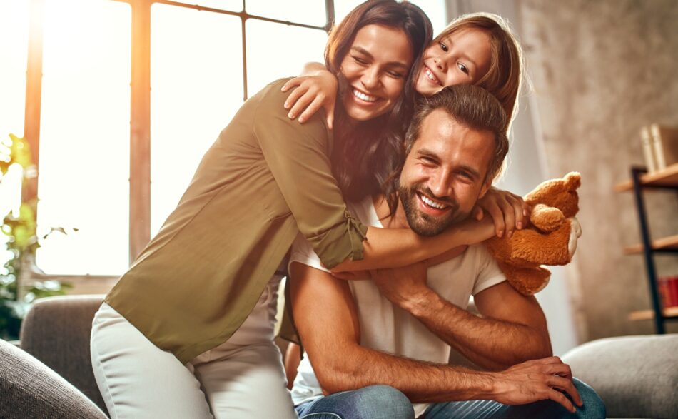 szczęśliwa rodzinka