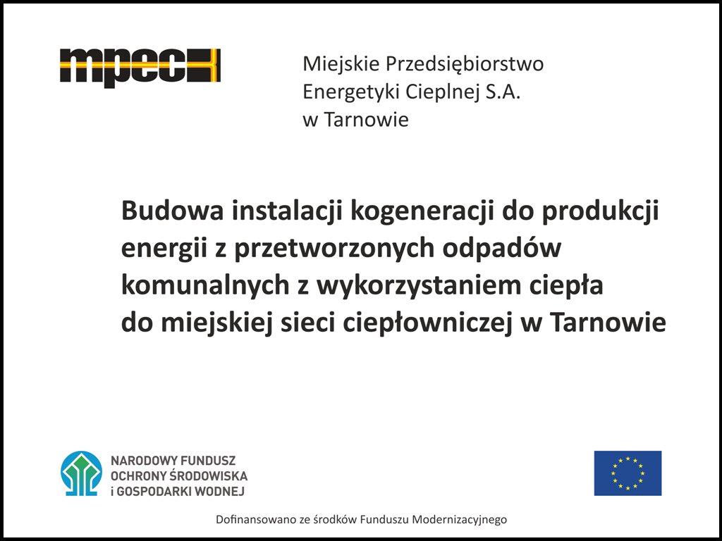 Cztery oferty na budowę spalarni odpadów pre-RDF w Tarnowie