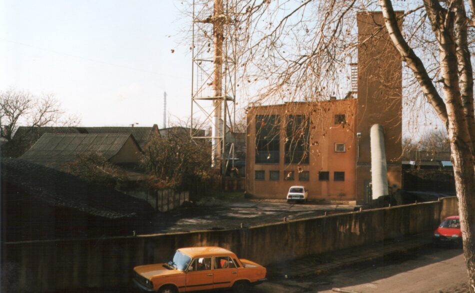 stara kotłownia węglowa przy ul. Wiejskiej w Tarnowie